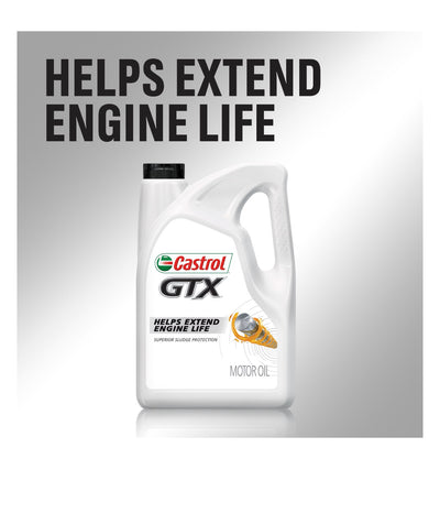 CASTROL GTX SAE 10W-30 5QT (3 pack)