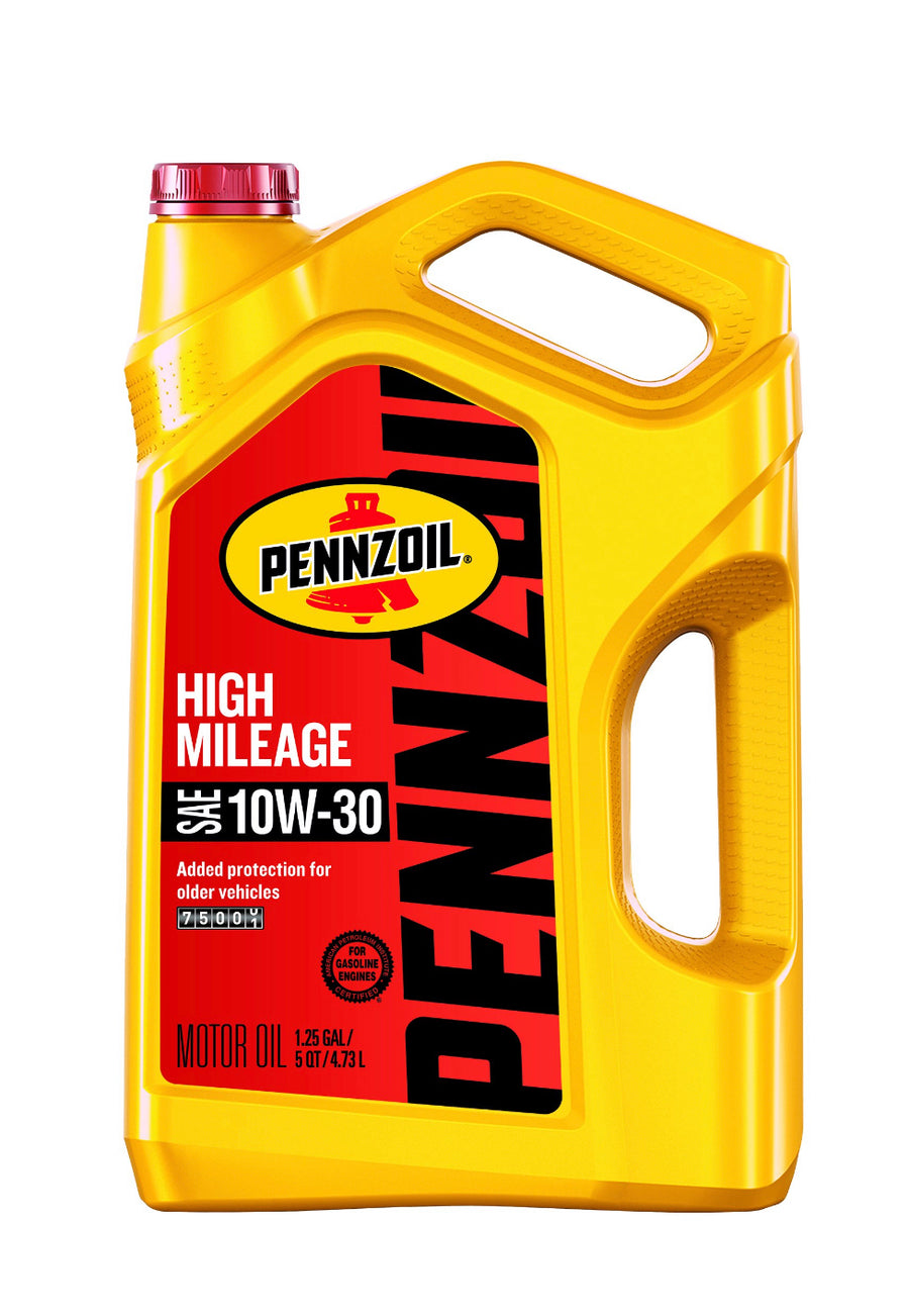 PENNZOIL HIGH MILEAGE SAE  10W-30 5QT (3 pack)