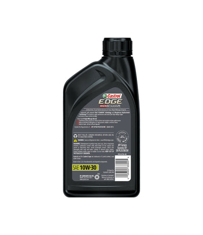 CASTROL EDGE HIGH MILEAGE FULL SYNTHETIC SAE 10W-30 1QT (6 pack)