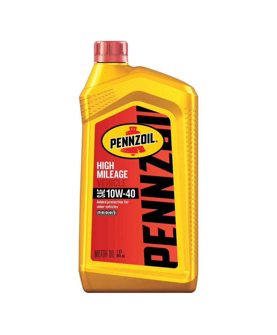 PENNZOIL HIGH MILEAGE SAE 10W-40 1QT (6 pack)