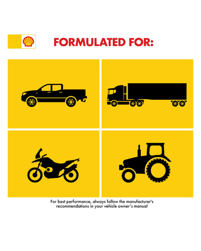 SHELL ROTELLA T6 SYNTHETIC LOWER OIL CONSUMPTION SAE 15W-40 1GAL (3 pack)