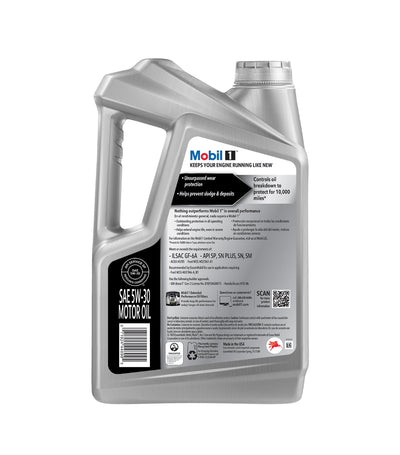 MOBIL 1 KEEPS YOUR ENGINE PROTECTORS 10.000 MILES 5W-30 5QT (3 pack)