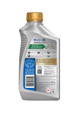 MOBIL 1™ ANNUAL PROTECTION 5W-30 (20K) 6 pack