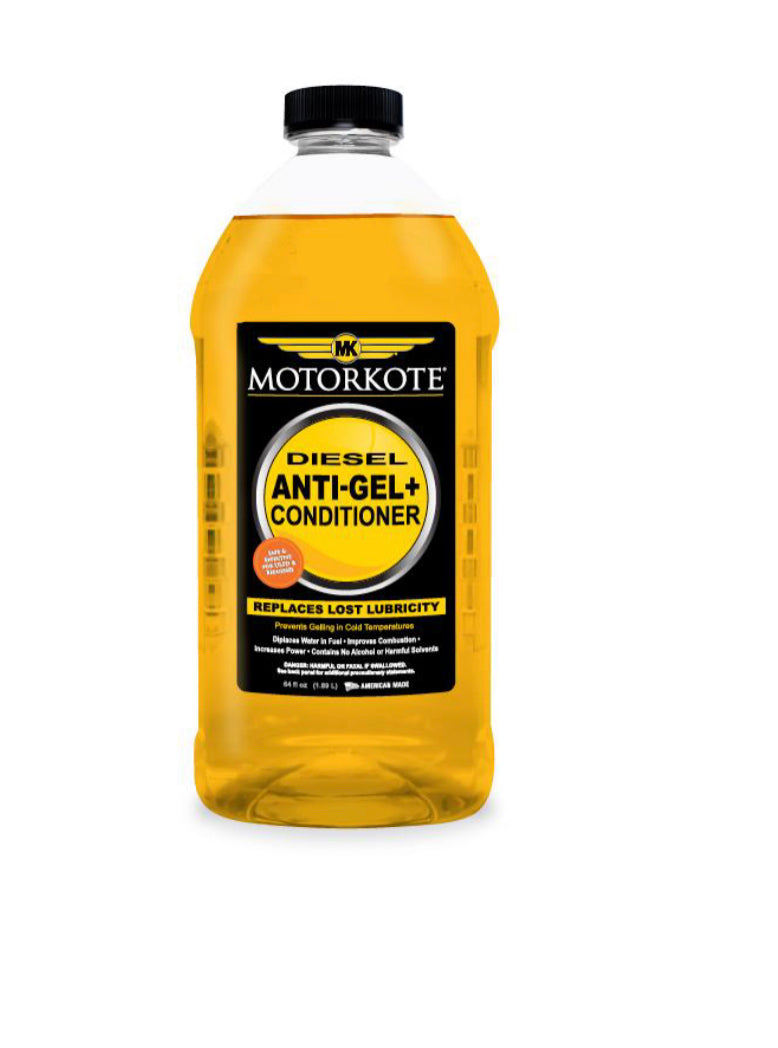 TRATAMIENTO DE DIESEL Y ACONDICIONADOR ANTIGEL DE MOTORKOTE 64 OZ
