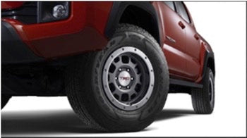 Llanta de aleación TRD de 17 pulgadas - Gris mate