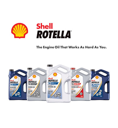 SHELL ROTELLA T5 SYNTHETIC BLEND THECHNOLOGY SAE 15W-40 1GAL (4 park)