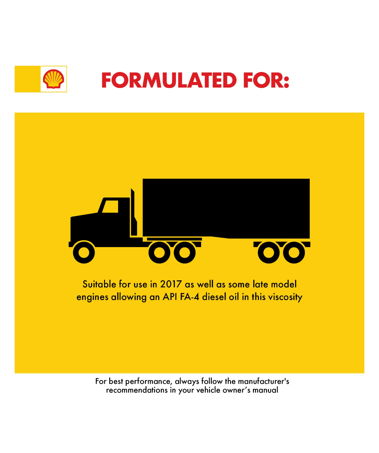 SHELL ROTELLA T5 ULTRA SYNTHETIC BLEND SAE 10W-30 FA-4 1GAL (4 pack)