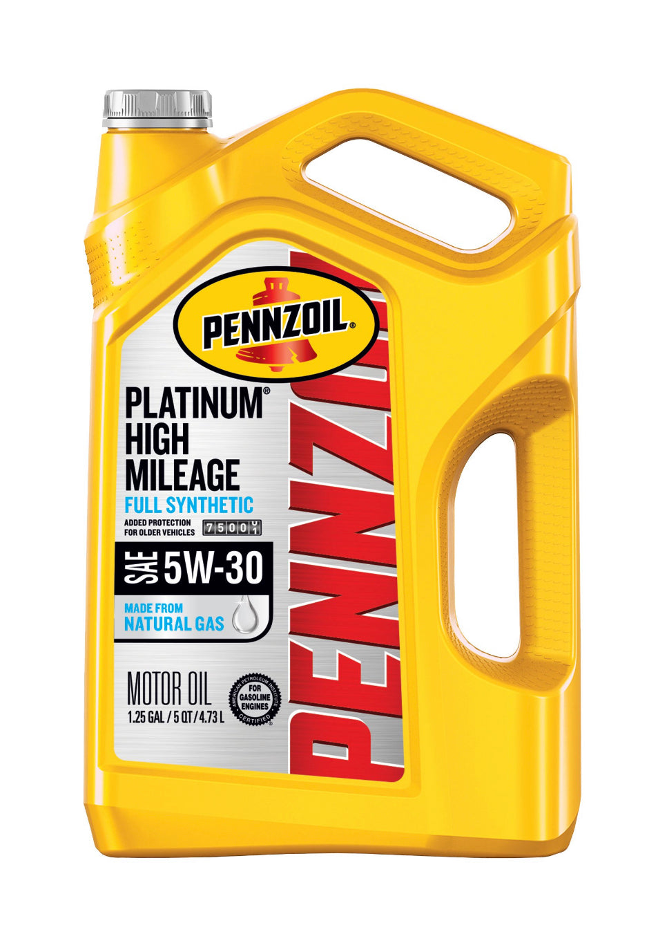 PENZZOIL PLATINUM HIGH MILEAGE FULL SYNTHETIC SAE 5W-30 5QT (3 pack)