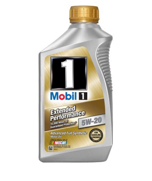 2-Pack Mobil 1 Extended Performance High Mileage Full Synthetic Motor Oil – 5W-20 – 5 Quart Each