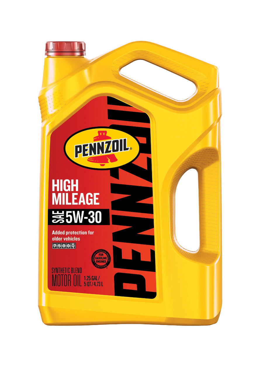 PENZZOIL HIGH MILEAGE SAE 5W-30 5QT (3 pack)