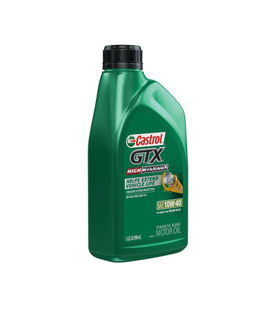CASTROL GTX HIGH MILEAGE SYNTHETIC BLEND SAE 10W-40 5QT (3 pack)