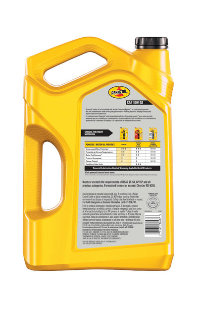 PENNZOIL SAE 10W-30 5QT (3 pack)
