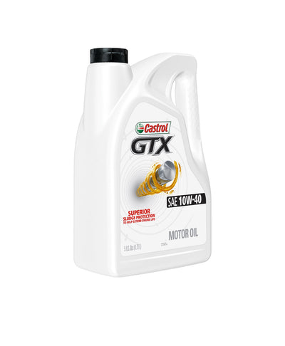 CASTROL GTX SAE 10W-40 5QT (3 pack)