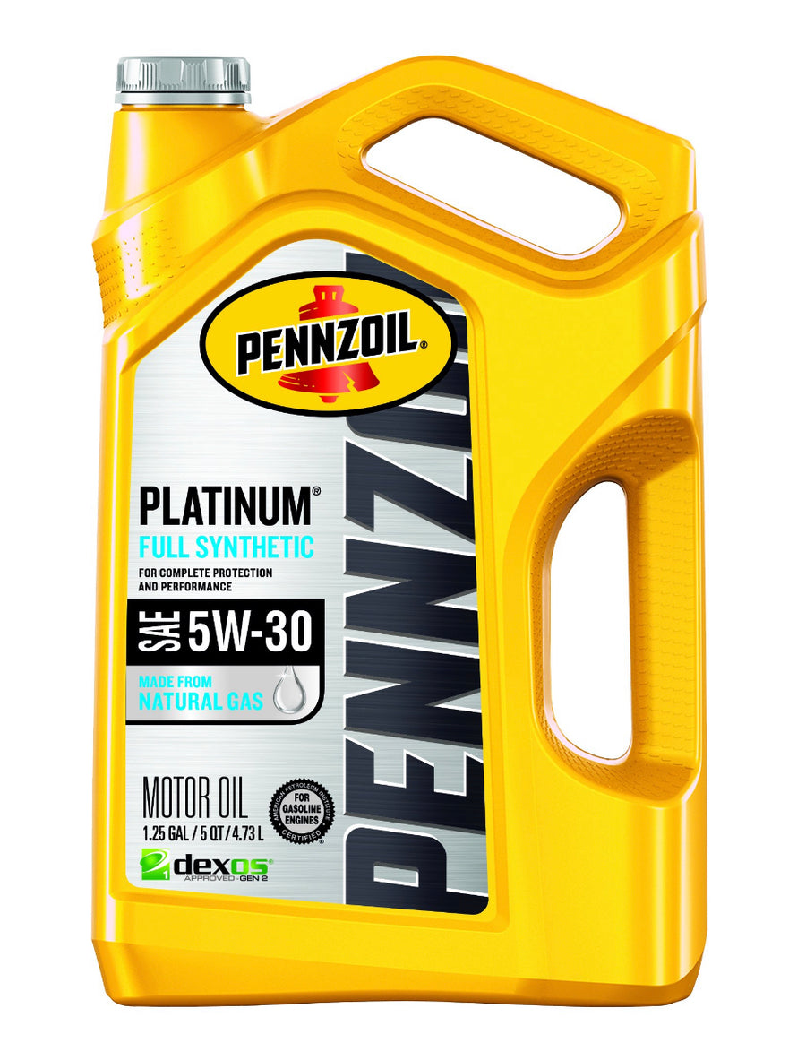 PENNZOIL PLATINUM FULL SYNTHETIC SAE 5W-30 5QT (3 pack)